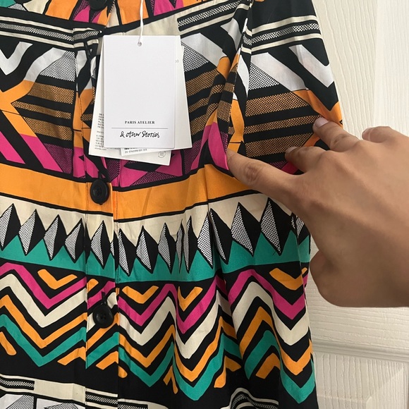 &Other Stories  tribal skirt - Picture 4 of 5